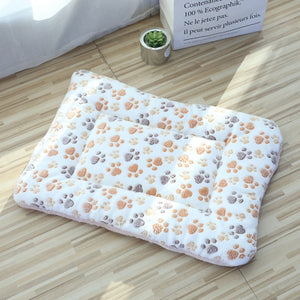 Soft Dog Mat Flannel Breathable Pad