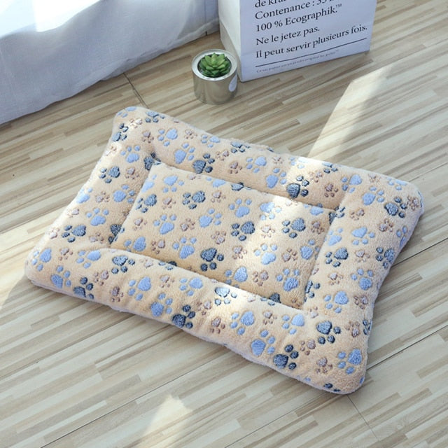 Soft Dog Mat Flannel Breathable Pad